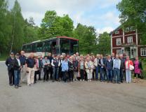 Visa Bilder från föreningens utflykt till museispårvägen i Malmköping i maj 2016