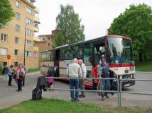 Visa Bilder från föreningens utflykt till museispårvägen i Malmköping i maj 2016